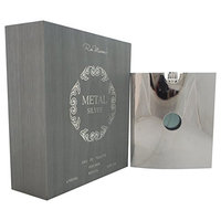 Metal Silver Men Eau De Toilette Spray