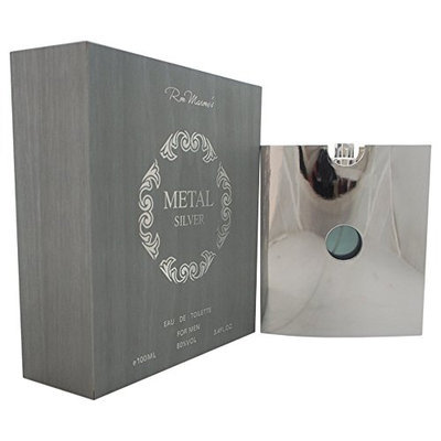 Metal Silver Men Eau De Toilette Spray