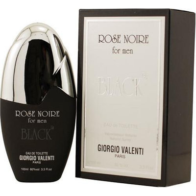 Rose Noire Black by Giorgio Valenti For Men. Eau De Toilette Spray 3.3-Ounces