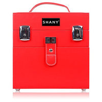 SHANY Color Matters - Nail Accessories Organizer and Makeup Train Case - Mars Red