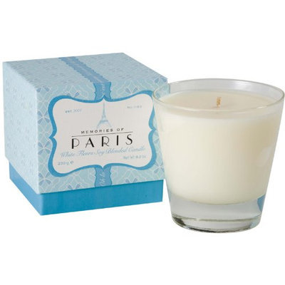 Get Fresh Memories of Paris White Fleurs Soy Blended Candle