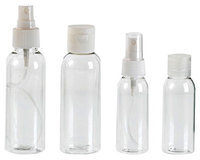 Danielle 4 Piece Beauty Travel Bottle Set with Bag