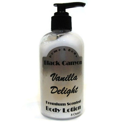 Black Canyon Premium Body Lotion 8 Oz (Vanilla Delight (Vanilla Brown Sugar))