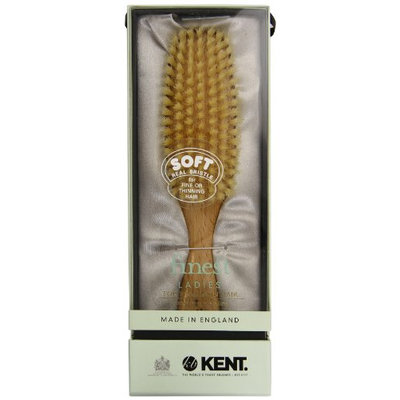 Kent Brushes Narrow Satin Wood Hairbrush