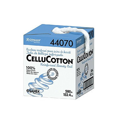 Graham Cellucotton Beauty Coil 100% Rayon Reinforced Dispenser Box 500 ft.
