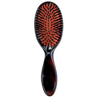 The DCNL K80004 Brosse Dresser Tortoise Tufted Red Cushion Brush
