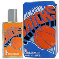 New York Knicks NBA Cologne Gift Set For Men 3.4oz EDT Spray & Metal Team Branded Collectors Box