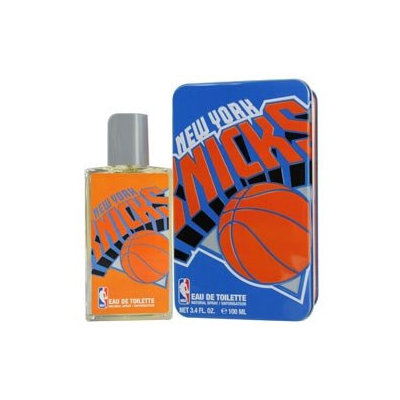 New York Knicks NBA Cologne Gift Set For Men 3.4oz EDT Spray & Metal Team Branded Collectors Box