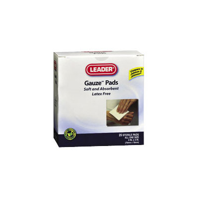 Leader Sterile Gauze Pad, 2