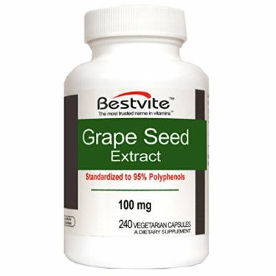 Grapeseed Extract 100mg (240 Vegetarian Capsules)