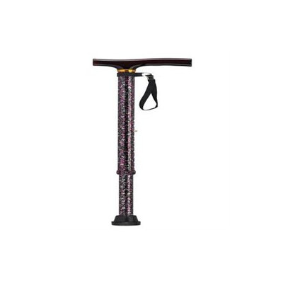 Drive Medical Designer Color T Handle Canes Black Floral