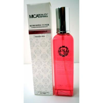 Micabeauty Skin Care with Organic Extracts the Cleansing Collection Refreshing Toner + Mica Beauty 8 Stacks Eye Shimmers