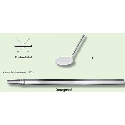 YDM 13-121131 Polished Stainless Steel Mouth Dental Mirror