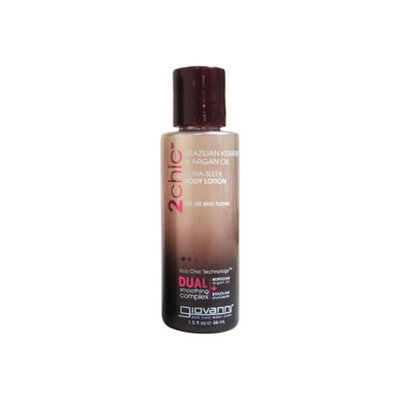 Giovanni Hair Products Giovanni Hair Care 1110055 Body Lotion 2Chic Silk Travel Size Case Of 12 1.5 Oz