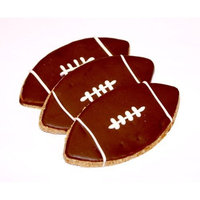 Pawsitively Gourmet Football Cookies for Dogs-Chicken Liver Recipe (Pack of 20)