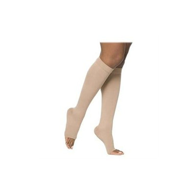 Sigvaris 862CM4O66 860 Select Comfort Series 2030 mmHg Open Toe Unisex Knee Highs 862C Size M4#44; Color Crispa 66