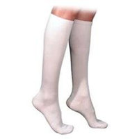 Sigvaris 230 Cotton Series 20-30 mmHg Women's Closed Toe Knee High Sock - Size: M4, Color: Navy 10