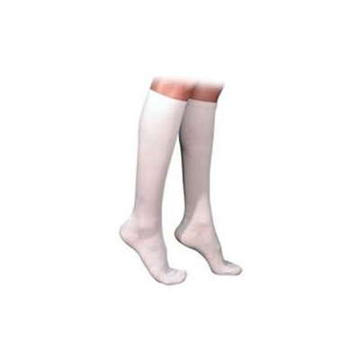 Sigvaris 230 Cotton Series 20-30 mmHg Women's Closed Toe Knee High Sock - Size: M4, Color: Navy 10