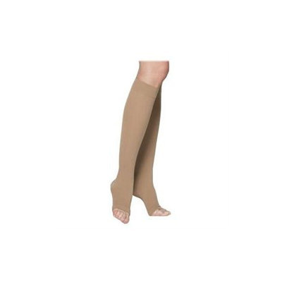 Sigvaris 230 Cotton Series 20-30 mmHg Unisex Open Toe Knee High Sock - Size: L4