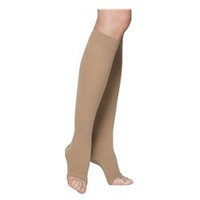 Sigvaris 230 Cotton Series 30-40 mmHg Unisex Open Toe Knee High Sock - Size: S2