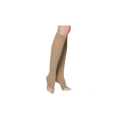 Sigvaris 230 Cotton Series 30-40 mmHg Unisex Open Toe Knee High Sock - Size: S2