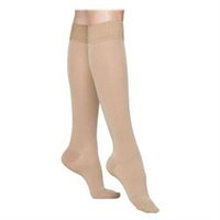 Sigvaris 862CM2W66/S 860 Select Comfort 2030 mmHg Womens Closed Toe Knee Highs with Silicone Grip top 862C Size M2#44; Color Crispa 66