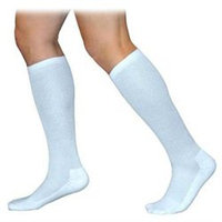 Sigvaris 360 Cushioned Cotton Series 20-30 mmHg Men's Closed Toe Knee High Sock - Size: S1, Color: Black 99