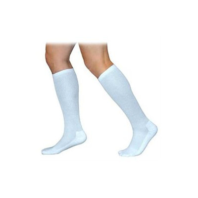 Sigvaris 360 Cushioned Cotton Series 20-30 mmHg Men's Closed Toe Knee High Sock - Size: S1, Color: Black 99