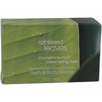 Bath & Body Works Signature Collection RAINKISSED LEAVES Moisture Rich Cleansing Bar