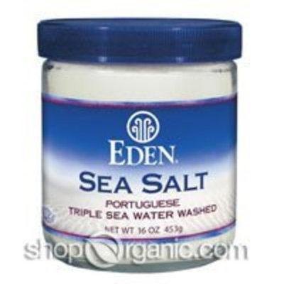 Eden Sea Salt, Portuguese , 16 oz ( Multi-Pack)