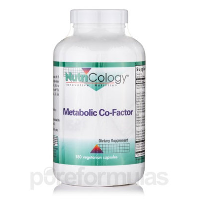 Metabolic Co-Factor 180 Vcaps by Nutricology/ Allergy Research Group