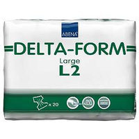 Abena Delta-Form Adult Brief Large L2. 20 ea