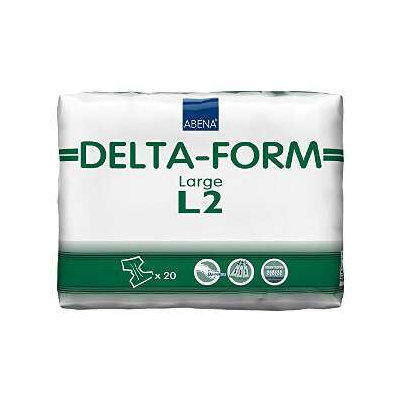 Abena Delta-Form Adult Brief Large L2. 20 ea