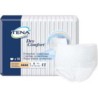 TENA Dry Comfort Protective Underwear, Large, 18 ea