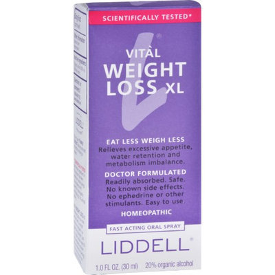 Liddell Laboratories Liddell Homeopathic Weight Loss XL - 1 fl oz - HSG-976621