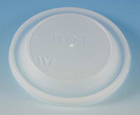 WINCUP FL8D Disposable Lid, Dome-Vented, Trans, PK1000