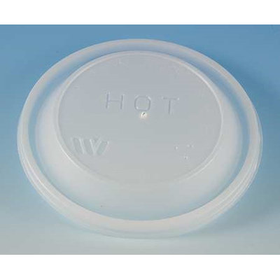WINCUP FL8D Disposable Lid, Dome-Vented, Trans, PK1000