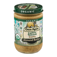 Once Again Lightly Toasted Almond Butter Crunchy