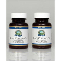 Nature's Sunshine Black Currant Oil Dietary Supplement 90 Softgel Capsules Each(pack of 2)