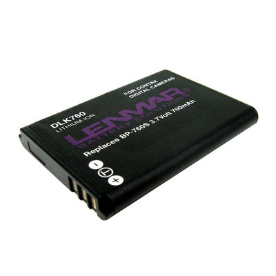 Lenmar Contax Digital Camera DLK760 Lithium-Ion Replacement Battery