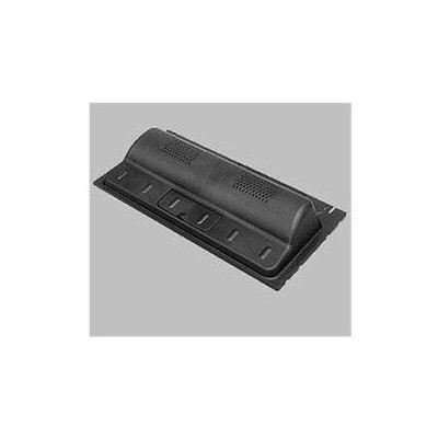 All Glass Aquarium AAG20007 16 in. Incandescent Full Hood Economy - Black