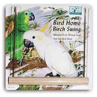Prevue Pet Products BPV206 9 in. Birch Swing - Brass