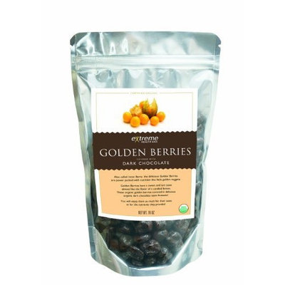 Extreme Health Usa Organic Golden Berries Covered with Dark Chocolate, 6-Ounce