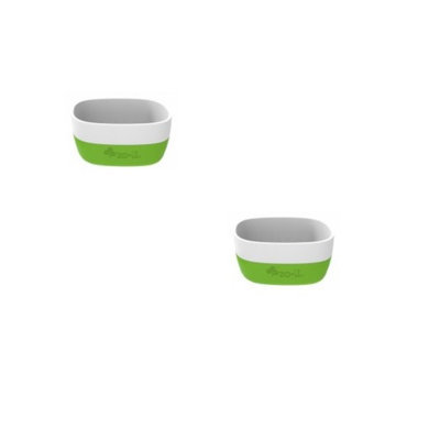 ZoLi NOSH Ceramic Bowls Set of 2 - Green
