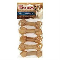 Sergeant's Pet Products Bag O' Bones 4In 5 Count 47379 by Sergeant's Pet