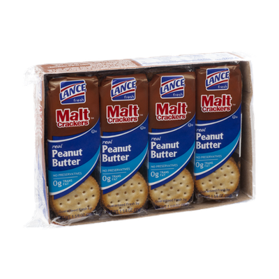 Lance Malt Peanut Butter Crackers - 8 CT