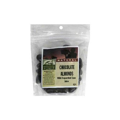 WOODSTOCK FARMS Dark Chocolate Almonds 3.5 OZ