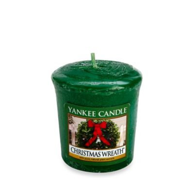 Yankee Candle Christmas Wreath Single Votive #YANK-VOT-CHRISTW - Yankee Votive Candles