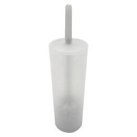 Room Essentials Frosted Toilet Brush Holder