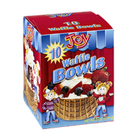 Joy Waffle Bowls - 10 CT